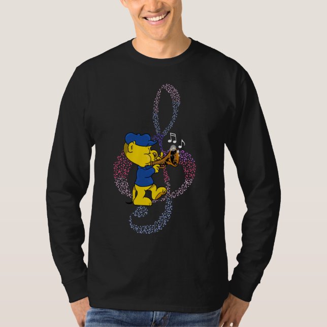 O Rumpus Musical de Ferald! Camiseta com Mangas Lo (Frente)