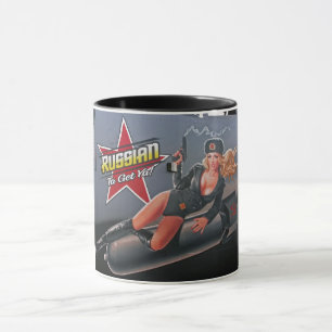 O russo Ta obtem Ya! Caneca de café