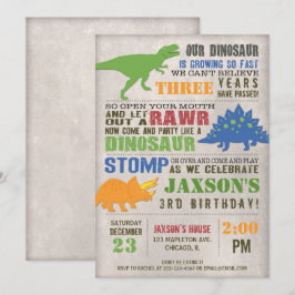 Ø rústico do menino do convite do aniversário do