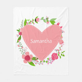 O(s) seu(s) nome(s) em cobertores de pulso cardíac