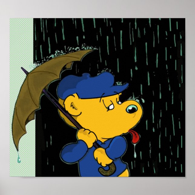 O sabor da chuva Poster de Ferald (Frente)