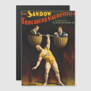 O Sandow Eugen Sandow Levantador de Peso Vaudevill