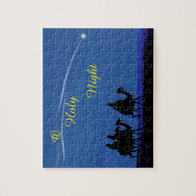 O Santa quebra-cabeça de Natal (Vertical)