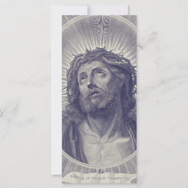 O Santo Rosto De Jesus Com Coroa De Espinhos Arte (Frente)