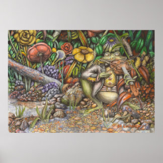 O Sapo e o ocioso - Poster