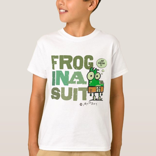 O sapo em um terno caçoa o t-shirt (Frente)