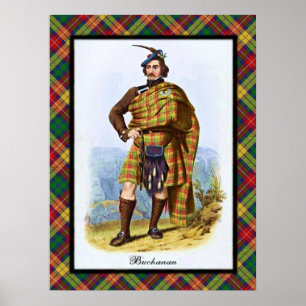 O Scottish de Buchanan do clã sonha o poster
