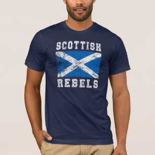 O Scottish revolta-se t-shirt do roupa
