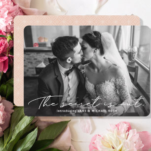 O Segredo está no Anúncio de Elopemento