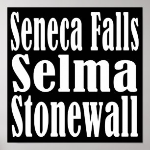 O Seneca cai poster de Selma Stonewall