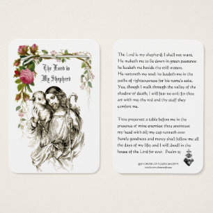O Senhor é a minha Bíblia de Escrituras Shepherd