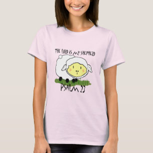 O SENHOR é a minha camiseta de Criança Psalm 23 - 