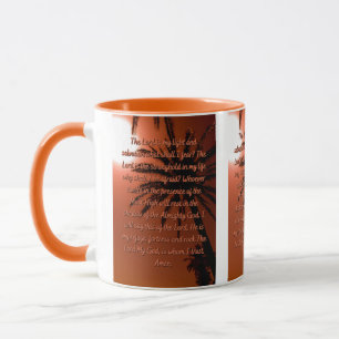O Senhor É A Minha Leve Caneca De Dois Tons