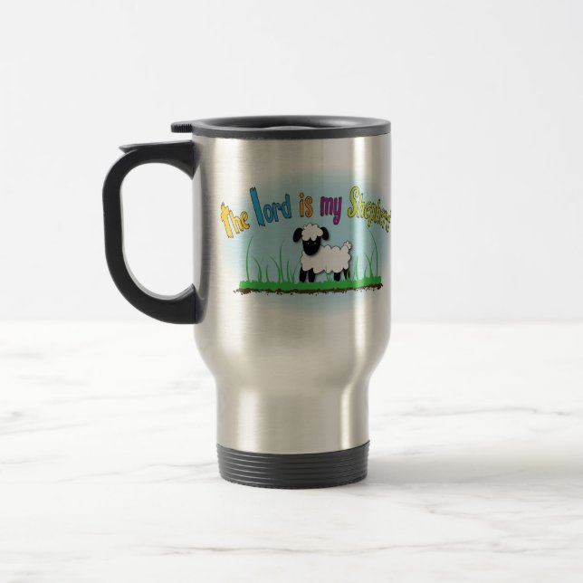 O senhor é minha caneca de viagem do cristão do (Esquerda)