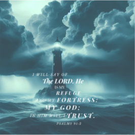 O Senhor é o meu adesivo de refúgio