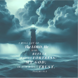 O Senhor é o meu adesivo de refúgio