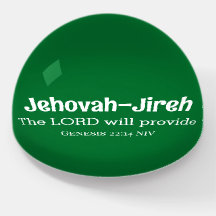 O Senhor Irá Proporcionar Bíblia Verso Verde Escur