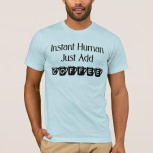 O ser humano imediato apenas adiciona o t-shirt do