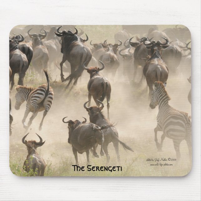 O Serengeti Mousepad (Frente)