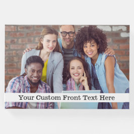 O seu livro de convidados personalizado de Fotogra