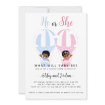 O Sexo Do Balão De Ar Quente Revela Convite