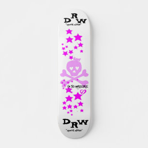 O skate de Delaney - personalizado