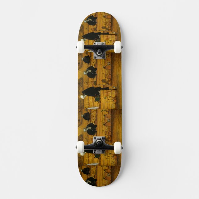 O skate do Jardim da Morte de Simberg (Frente)