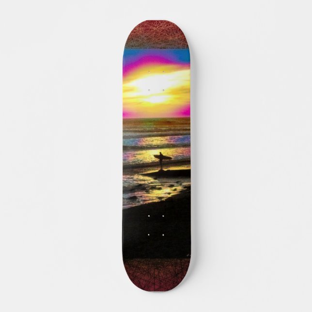 O skate do sonho do surfista (Frente)