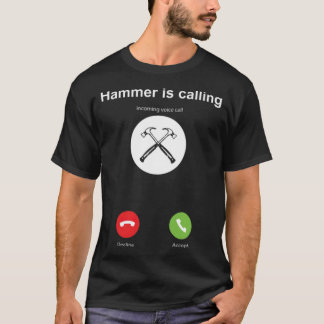 O smartphone do martelo é camisa do camionista 8º