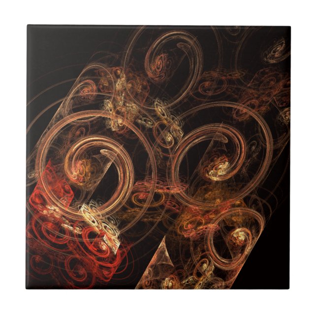 O som do Azulejo de Abstrato de música (Frente)