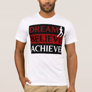 O sonho acredita consegue t-shirt Running