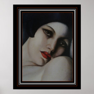 O sonho - impressão do art deco por Tamara de