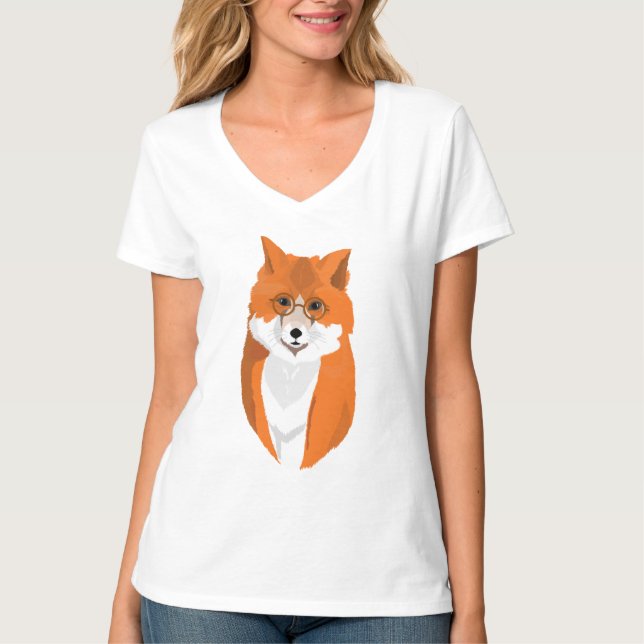 O Sr. Fox é o leitor T-Shirt (Frente)