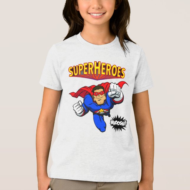 O SUPERHEROES! Camiseta (Frente)