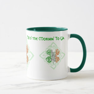 O superior o Mornin à caneca de Ya