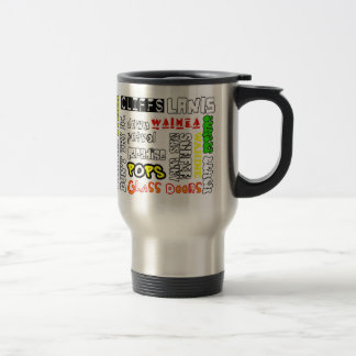 O surf de Havaí mancha a caneca de viagem