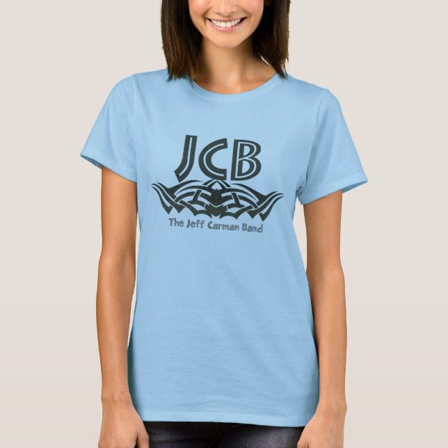O t-shirt 2009 das mulheres do JCB 3 (Frente)