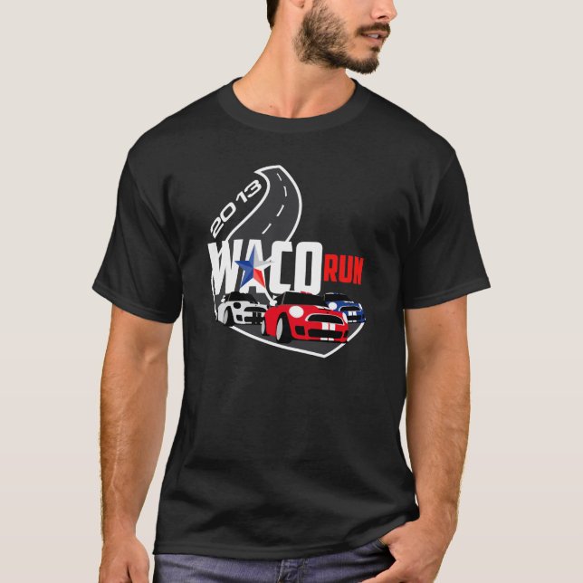 O t-shirt 2013 do funcionamento de Waco (Frente)