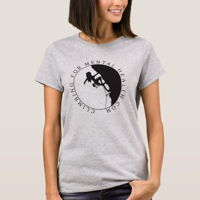 O t-shirt básico das mulheres (Frente)