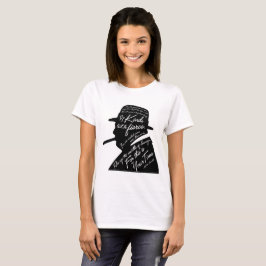 O t-shirt básico das mulheres de Churchill