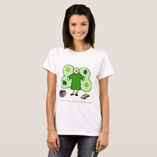 O t-shirt básico das mulheres de Confuzzled Fae d