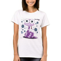 O t-shirt básico das mulheres do cobra