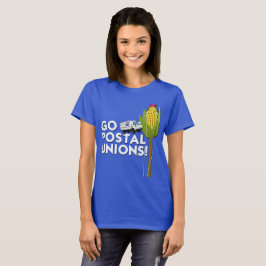 O t-shirt básico das mulheres - vão as uniões