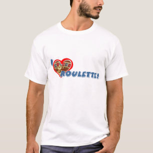 O t-shirt básico do amante da roleta