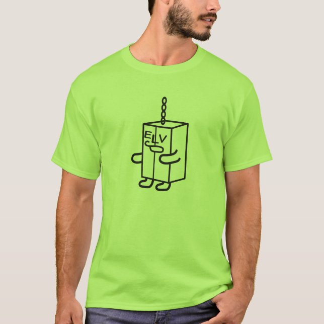 O t-shirt básico dos homens (Frente)
