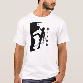 O t-shirt básico dos homens da silhueta da