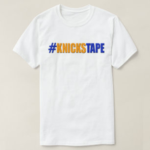 O t-shirt básico dos homens de KnicksTape