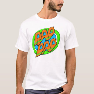 O t-shirt básico dos homens do PAI do RAD