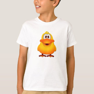 O t-shirt básico w/logo dos meninos do pato