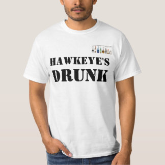 O t-shirt bêbedo de Hawkeye